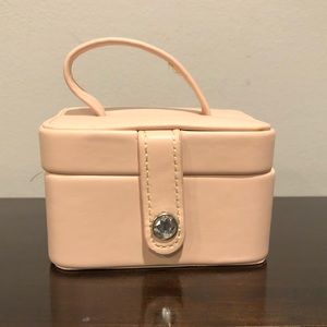 Brand New Tuscan Leather Mini Travel Jewelry Case